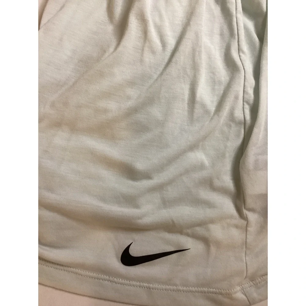 Nike Dri-FIT 2-in-1 Tank Top with Built-in Sports Bra White‎ Green Large